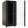 Шкаф коммутационный Hyperline (TTBR-4288-AS-RAL9004) напольный 42U 800x800мм пер.дв.стекл задн.дв.спл.стал.лист 2 бок.пан. 1000кг черный 710мм 2055мм IP20 сталь