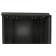 Шкаф коммутационный Hyperline (TWB-0645-SR-RAL9004) настенный 6U 600x450мм пер.дв.стал.лист 60кг черный 275мм 180град. 367мм IP20 сталь