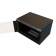 Шкаф коммутационный WRline (WR-TW-0966-GP-RAL9004) настенный 9U 600x600мм пер.дв.стекл 2 бок.пан. направл.под винты 60кг черный 500мм 500мм IP20 сталь