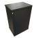 Шкаф коммутационный WRline (WR-TW-1866-SR-RAL9004) настенный 18U 600x600мм пер.дв.металл 2 бок.пан. направл.под винты 60кг черный 520мм 908мм IP20 сталь