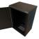 Шкаф коммутационный WRline (WR-TW-1866-SR-RAL9004) настенный 18U 600x600мм пер.дв.металл 2 бок.пан. направл.под винты 60кг черный 520мм 908мм IP20 сталь