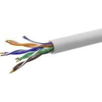 Кабель информационный NetOn 01-0302 кат.5E UTP 4 пары 24AWG PVC внутренний 305м серый