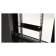 Шкаф коммутационный Hyperline (TWB-1266-GP-RAL9004) настенный 12U 600x600мм пер.дв.стекл 2 бок.пан. 60кг черный 650мм IP20 сталь