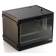 Шкаф коммутационный Hyperline (TWB-FC-1566-GP-RAL9004) настенный 15U 600x600мм пер.дв.стекл 60кг черный 787мм IP20 сталь
