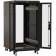 Шкаф коммутационный Hyperline (TTBR-1866-DD-RAL9004) напольный 18U 600x600мм пер.дв.перфор.2ств. задн.дв.перфор. 1000кг черный 510мм 53.8кг 988мм IP20 сталь