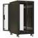 Шкаф коммутационный Hyperline (TTBR-1866-DD-RAL9004) напольный 18U 600x600мм пер.дв.перфор.2ств. задн.дв.перфор. 1000кг черный 510мм 53.8кг 988мм IP20 сталь