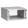 Шкаф коммутационный ITK Linea WE (LWE3-06U66-GF) настенный 6U 600x600мм пер.дв.стекл направл.под закл.гайки 50кг серый 550мм 14.3кг 200град. 320мм IP20 IK08 сталь