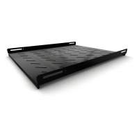 Полка стационарная Hyperline TSH3L-650-RAL9004 1U нагр.:20кг. 19