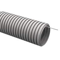 Труба гофр. гибкая ПВХ IEK CTG20-16-K41-050I внеш.D=16мм с протяжкой 50м сер.