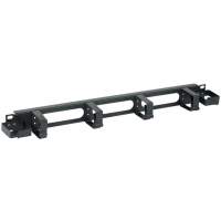 Кабельный органайзер ITK 2+4 кольца CO05-1M6R односторонний кольца 1U шир.:19