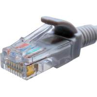 Патч-корд Suprlan 10-0144 UTP RJ-45 вил.-вилка RJ-45 кат.5E 3м серый LSZH 24AWG