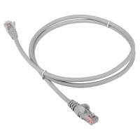 Патч-корд Lanmaster LAN-PC45/U5E-15-GY UTP RJ-45 вил.-вилка RJ-45 кат.5E 15м серый LSZH (уп.:1шт)