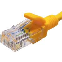 Патч-корд Suprlan 10-0164 UTP RJ-45 вил.-вилка RJ-45 кат.5E 3м желтый LSZH 26AWG