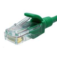 Патч-корд Suprlan 10-0159 UTP RJ-45 вил.-вилка RJ-45 кат.5E 3м зеленый LSZH 26AWG
