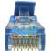 Патч-корд Suprlan 10-0148 UTP RJ-45 вил.-вилка RJ-45 кат.5E 2м синий LSZH 26AWG