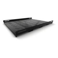 Полка стационарная Hyperline TSH3H-650-RAL9004 1U нагр.:100кг. 19