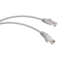 Патч-корд WRline WR-PC-RJ45-UTP-5E-5-GY UTP RJ-45 вил.-вилка RJ-45 кат.5E 5м серый LSZH (уп.:1шт)