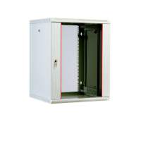 Шкаф коммутационный ЦМО (ШРН-М-12.500) настенный 12U 600x520мм пер.дв.стекл 130кг серый 456мм 21.6кг 180град. 610мм