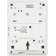 Телефон проводной Panasonic KX-TS2350RUW белый