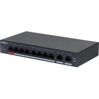 Коммутатор Dahua DH-CS4010-8GT-110 (L2) 10x100Мбит/с 8PoE 110W управляемый