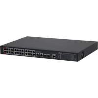 Коммутатор Dahua DH-S4228-24GT-240 (L2) 28x1Гбит/с 2SFP 24PoE 240W управляемый