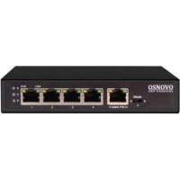 Коммутатор Osnovo SW-8050/D 5x1Гбит/с 4PoE+ 85W неуправляемый