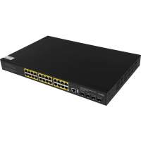 Коммутатор Cudy GS5024PS4-400W (L3) 24x1Гбит/с 4SFP+ 24PoE+ 400W управляемый
