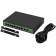 Коммутатор Digma DSP208F-2F-T120 DSP208F-2F-T120 V1 (L2) 10x100Мбит/с 8PoE 8PoE+ 120W неуправляемый