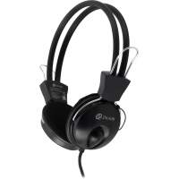 Наушники с микрофоном Оклик HS-M200 черный 1.8м накладные оголовье (1532011)