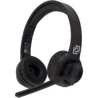 Наушники с микрофоном Оклик HS-M310 черный 1.5м накладные BT оголовье (1978706)