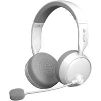 Наушники с микрофоном A4Tech BH230 белый/серый мониторные BT оголовье (BH230 WHITE)