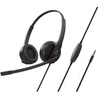 Наушники с микрофоном Creative HS-230 черный 2м накладные оголовье (51EF1110AA000)