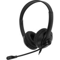 Наушники с микрофоном A4Tech Fstyler FH100 черный 2м накладные оголовье (FH100 (STONE BLACK))