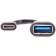 Кабель-адаптер  Type-Cm - USB 3.0 Af , OTG, 1,5A , 5,0Gbps , Alum grey 0,2m Telecom (TC409M)