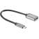 Кабель-адаптер  Type-Cm - USB 3.0 Af , OTG, 1,5A , 5,0Gbps , Alum grey 0,2m Telecom (TC409M)