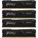 Оперативная память Kingston, DIMM, DDR4, 16ГБ x4 [KF432C16BBK4/64]