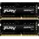 Оперативная память Kingston, SO-DIMM, DDR4, 8ГБ x2 [KF432S20IBK2/16]