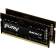Оперативная память Kingston, SO-DIMM, DDR4, 8ГБ x2 [KF432S20IBK2/16]