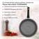 Сковорода/ Сковорода Starwind Chef Induction SW-CHI4028GR круглая 28см покрытие: Pfluon ручка несъемная (без крышки) серый