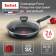 Сковорода/ Сковорода Tefal Force 4218926 круглая 26см покрытие: Titanium ручка несъемная (с крышкой) черный (9100048322)