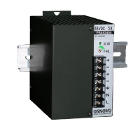 Блок питания / OSNOVO Промышленный блок питания. DC48V, 5A (240W), встроенный вентилятор, монтаж на DIN-рейку или стену