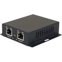 Удлинитель/ OSNOVO PoE удлинитель/ коммутатор гигабитный на 3 RJ45 порта, 2*10/100/1000 Base-T) с PoE (до 28W), 1 *10/100/1000 Base-T Uplink с питанием по PoE (Вх. мощность до 60W), PoE суммарно до 56W