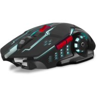 Мышь беспроводная игровая Sven RX-G930W (бесшумн. кл., 5+1кл. 800-2400 DPI, ST, подсв., игров. упак) [SV-018412]