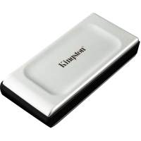 Твердотельный накопитель Kingston External SSD XS2000, 1000GB, Type-C, USB 3.2 Gen 2x2, R/W 2000/2000MB/s, IP55, 70x33x14mm, Silver (5 лет) [SXS2000/1000G]