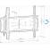 Кронштейн для телевизора Holder LCDS-5071 темный металлик 37