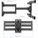 Кронштейн для телевизора Kromax CORBEL-10 титан 32