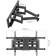 Кронштейн для телевизора Kromax CORBEL-8 титан 32