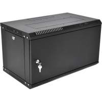 Шкаф коммутационный ЦМО ШРН-Эконом (ШРН-Э-9.650.1-9005) настенный 9U 600x650мм пер.дв.стал.лист 65кг черный 600мм 20.3кг 180град. 480мм IP20 металл