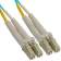 Патч-корд Lanmaster LAN-2LC-2LC/OM3-10 2x50/125 OM3 LC дуплекс-LC дуплекс 10м LSZH голубой