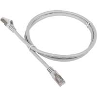 Патч-корд Lanmaster TWT-45-45-5.0/S-GY вилка RJ-45-вилка RJ-45 кат.5е 5м серый ПВХ (уп.:1шт)
